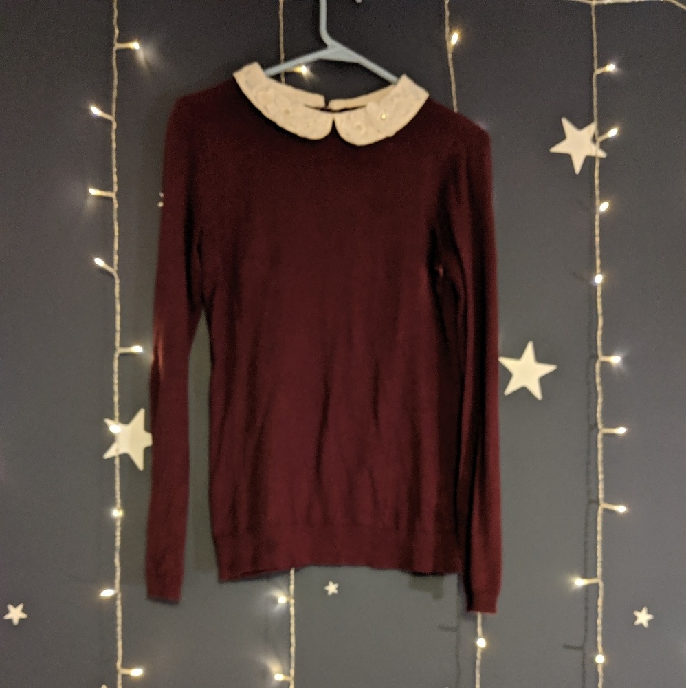 Collared sweater